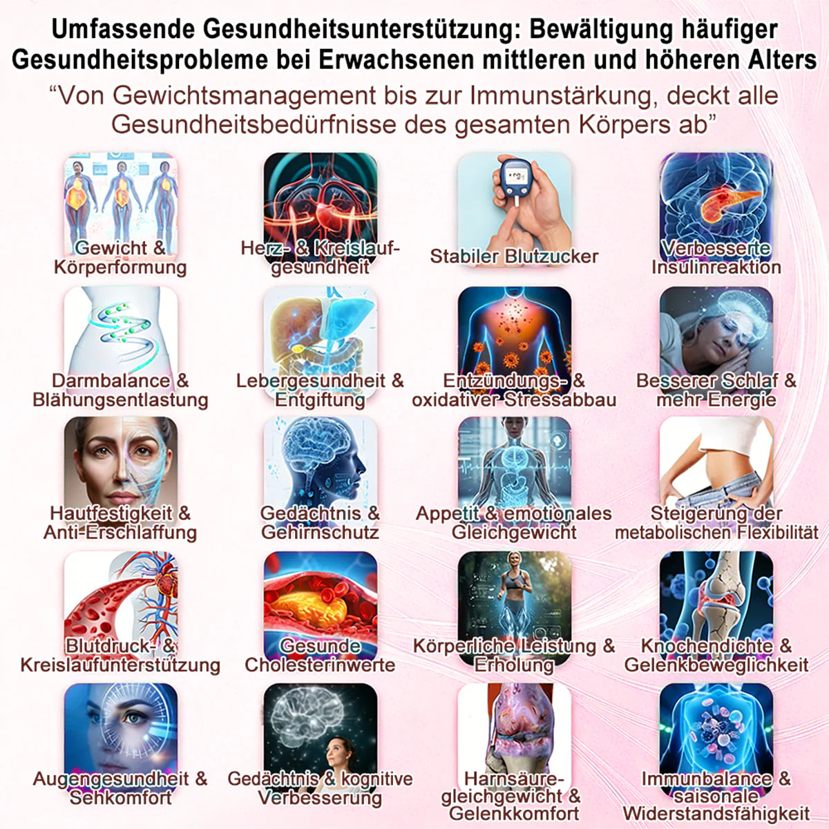 Offizieller Bestseller丨Purelora® Moringa Berberine NAD+ 10-in-1 Nano-Mikronadel-Patch (Nur einmal täglich, sichtbare Veränderungen in 7 Tagen) ✅ Für Übergewicht, lockere Haut, Diabetes, Schlafapnoe, Gelenkprobleme und mehr - Image 12