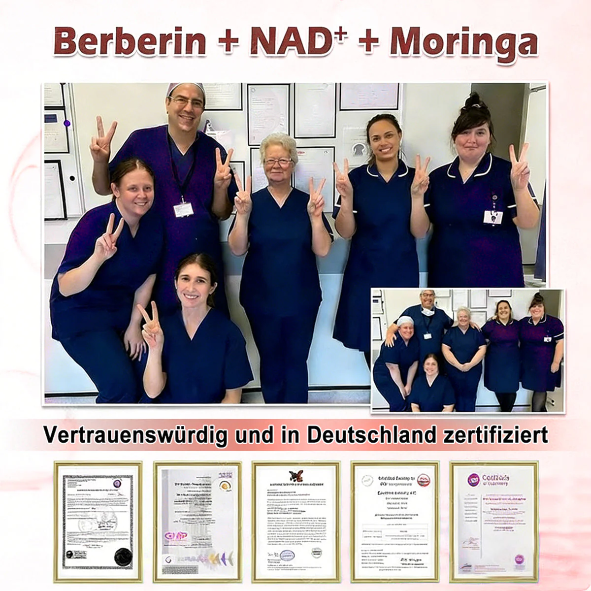 Offizieller Bestseller丨Purelora® Moringa Berberine NAD+ 10-in-1 Nano-Mikronadel-Patch (Nur einmal täglich, sichtbare Veränderungen in 7 Tagen) ✅ Für Übergewicht, lockere Haut, Diabetes, Schlafapnoe, Gelenkprobleme und mehr - Image 6