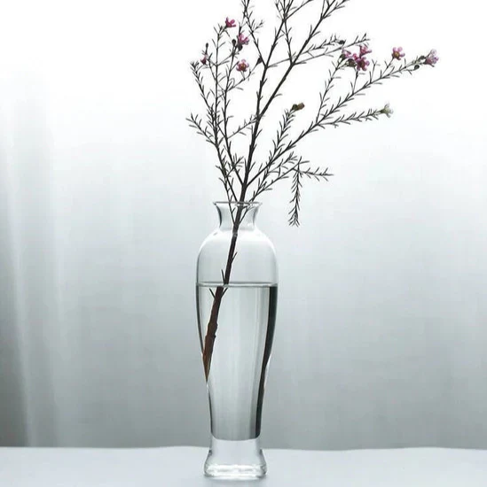 Classic Large Vintage Glass Vase - Image 4