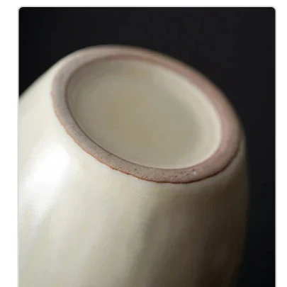 Classic White Ceramic Table Vase - Image 7