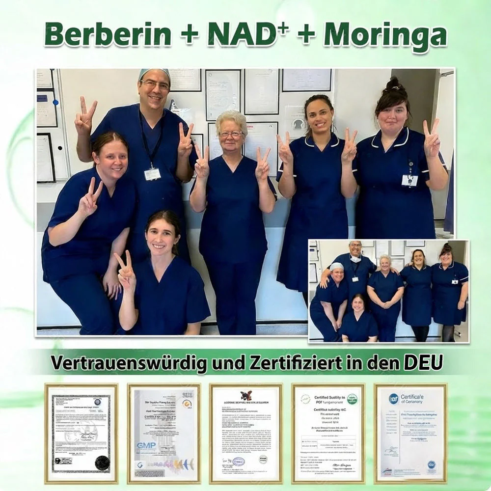 🔥 Offizieller Bestseller丨Purelora® Moringa Berberine x NAD+ 10-in-1 Nano-Mikronadel-Patch (Nur einmal täglich, sichtbare Veränderungen in 7 Tagen) ✅ Für Übergewicht, lockere Haut, Diabetes, Schlafapnoe, Gelenkprobleme und mehr - Image 14