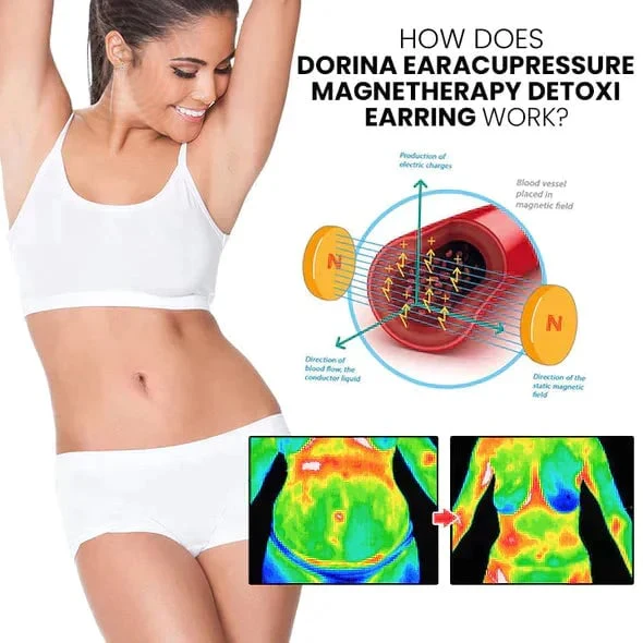 🔥𝐂𝐙𝐓𝐈𝐂𝐋𝐄® Lymphvity MagneTherapy Germanium Ohrringe💎 (Einmal täglich getragen, sichtbare Veränderungen in 7 Tagen) Unterstützung bei Übergewicht, Diabetes, Schlafapnoe und Gelenkbeschwerden 🍃 - Image 4