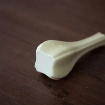 Handmade White Porcelain Mini Vase - Image 5